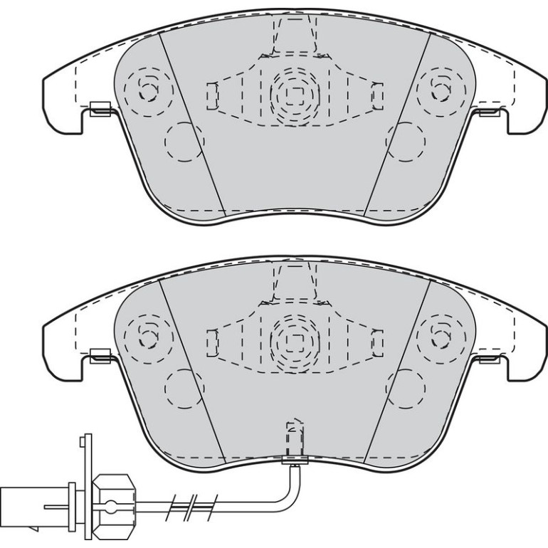 Bremsbelagsatz, Scheibenbremse 302098 Bremsbelagsatz, Scheibenbremse 302098