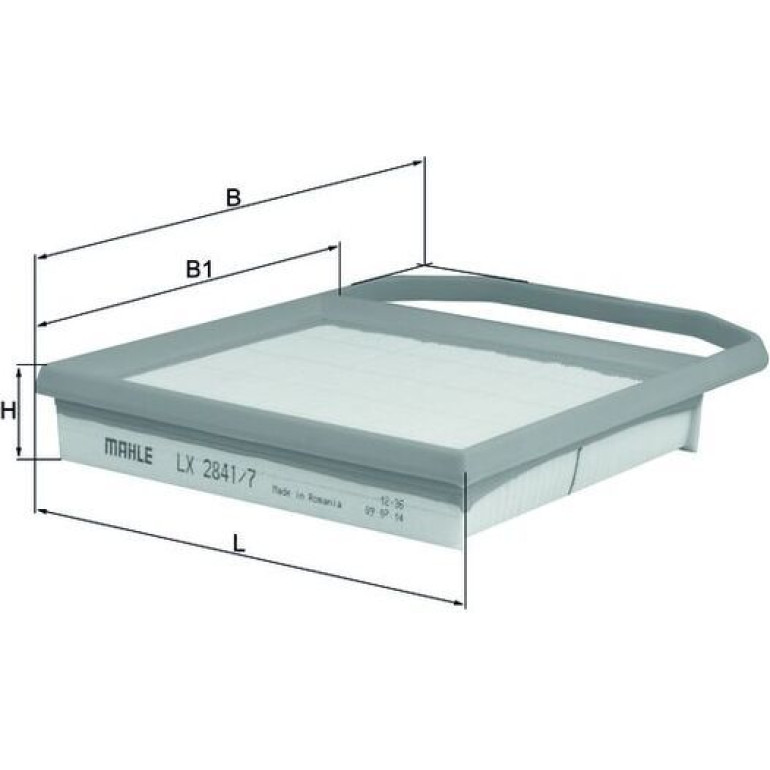 Luftfilter LX 2841/7 Luftfilter LX 2841/7