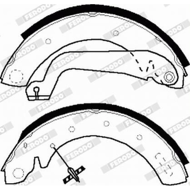Bremsbackensatz FSB517 Bremsbackensatz FSB517