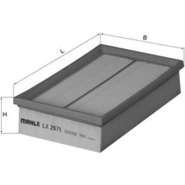 Luftfilter LX 2671 Luftfilter LX 2671