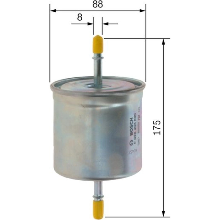 Kraftstofffilter F 026 403 030 Kraftstofffilter F 026 403 030