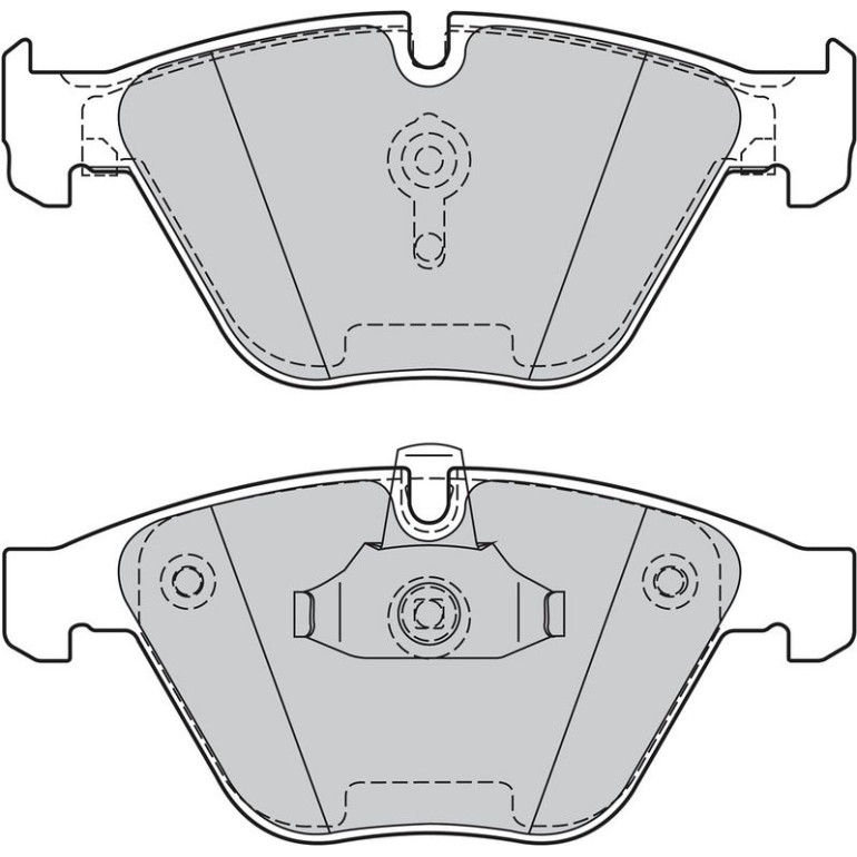 Bremsbelagsatz, Scheibenbremse 601357 Bremsbelagsatz, Scheibenbremse 601357
