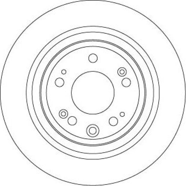 Bremsscheibe DF6678 Bremsscheibe DF6678