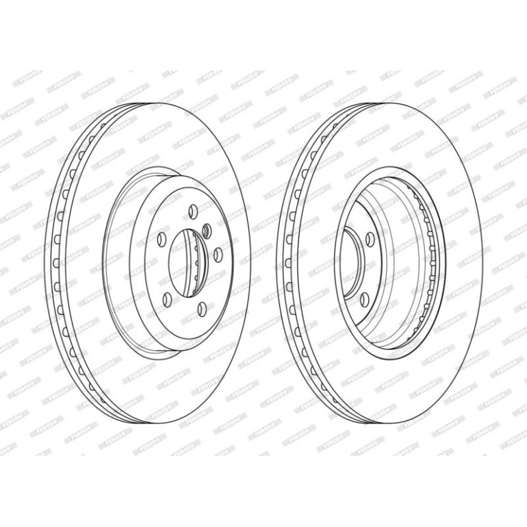 Bremsscheibe DDF2479C-1 Bremsscheibe DDF2479C-1