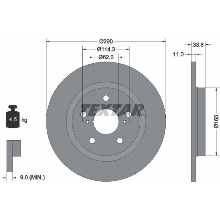 Bremsscheibe 92195200