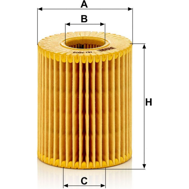 Ölfilter HU 7009 Z