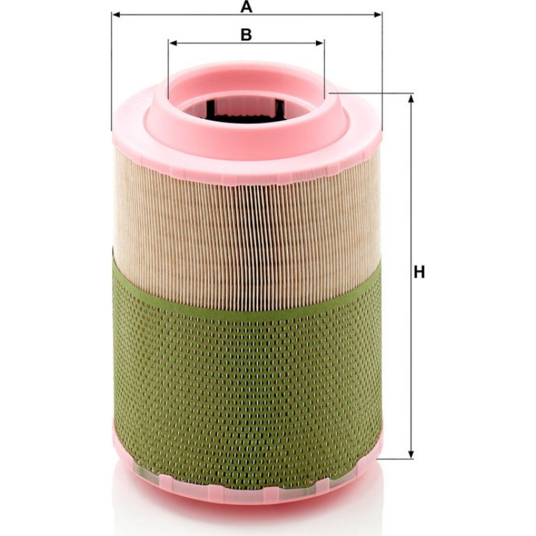 MANN-FILTER C 23 513 Sekundärluftfilter MANN-FILTER C 23 513 Sekundärluftfilter