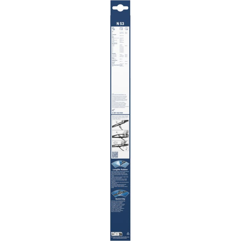 BOSCH 50 Scheibenwischer Rear 3 397 018 964 BOSCH 50 Scheibenwischer Rear 3 397 018 964