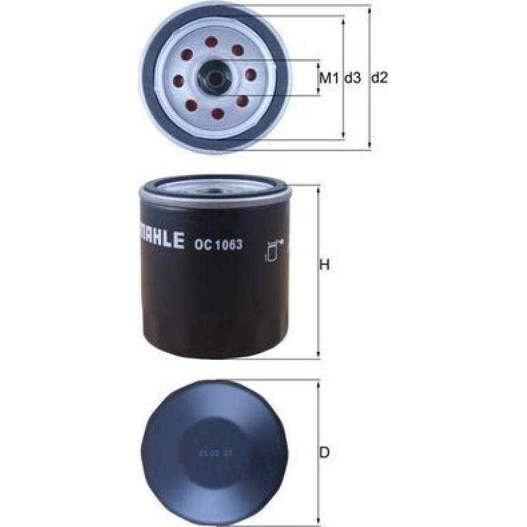 Ölfilter OC 1063 Ölfilter OC 1063