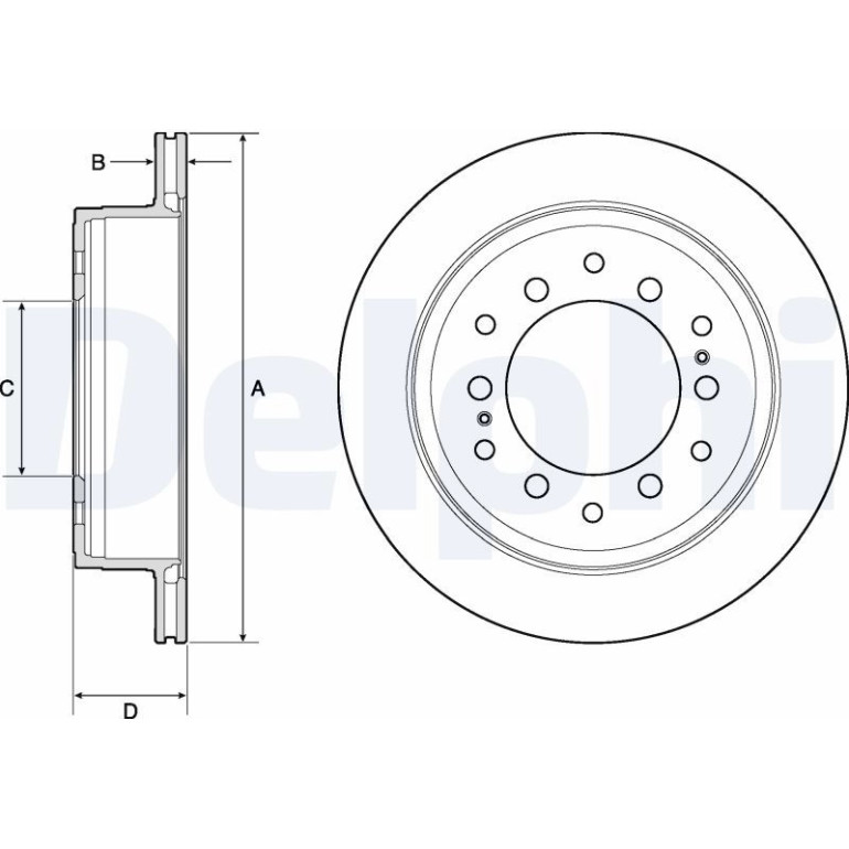 Bremsscheibe BG4747C Bremsscheibe BG4747C