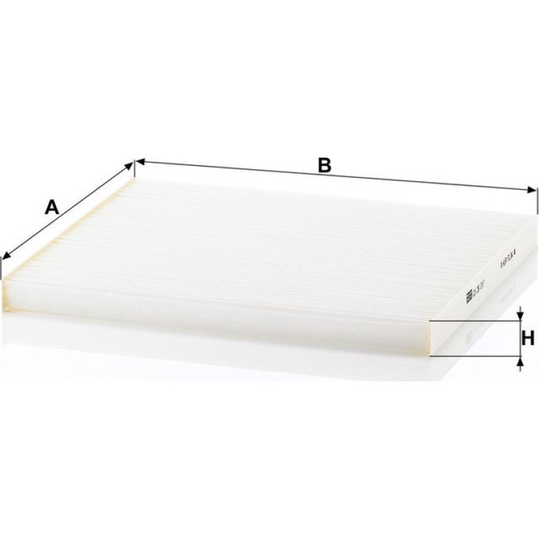 MANN-FILTER CU 26 017 Innenraumfilter, Partikelfilter MANN-FILTER CU 26 017 Innenraumfilter, Partikelfilter