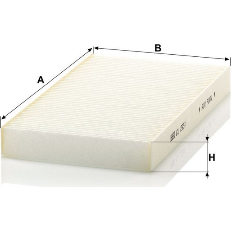 MANN-FILTER CU 2951 Innenraumfilter, Partikelfilter