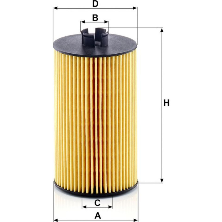 Ölfilter HU 931/6 X Ölfilter HU 931/6 X