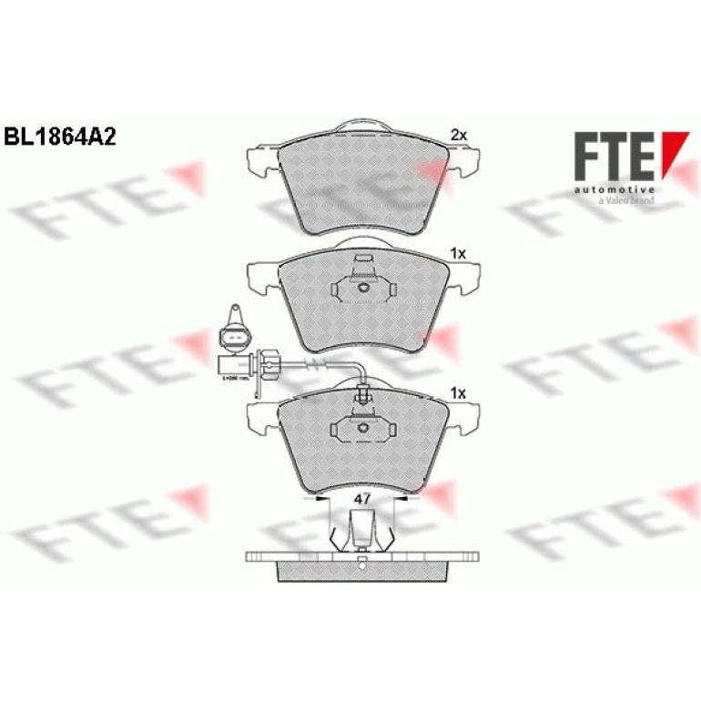 Bremsbelagsatz, Scheibenbremse 9010444 Bremsbelagsatz, Scheibenbremse 9010444