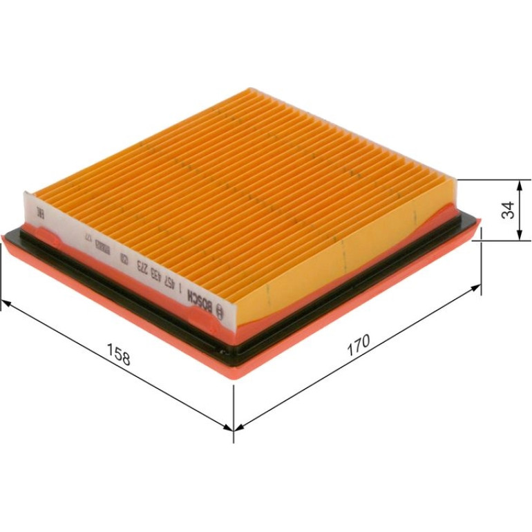 BOSCH 1 457 433 273 Luftfilter BOSCH 1 457 433 273 Luftfilter