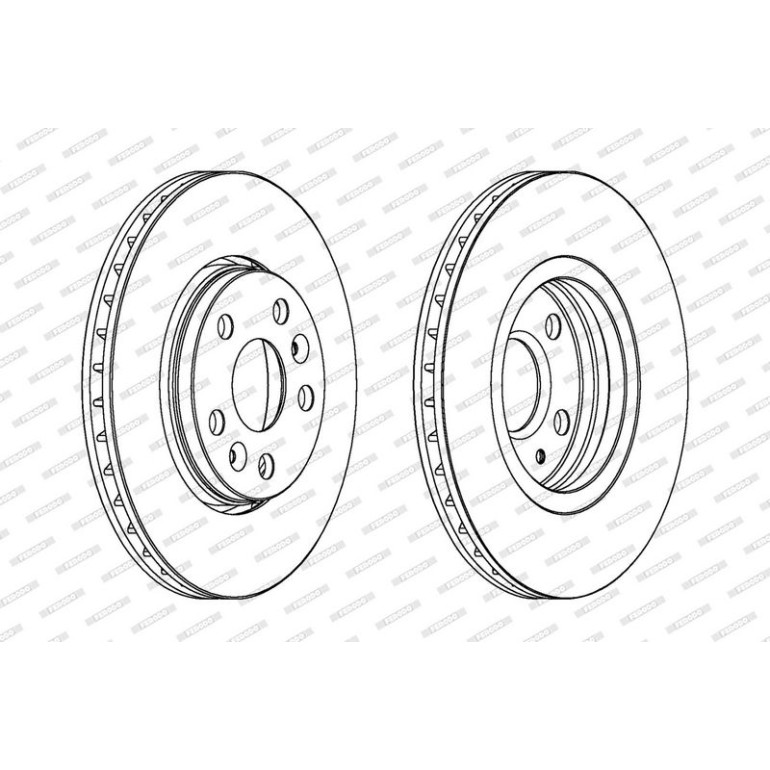 Bremsscheibe DDF1733C
