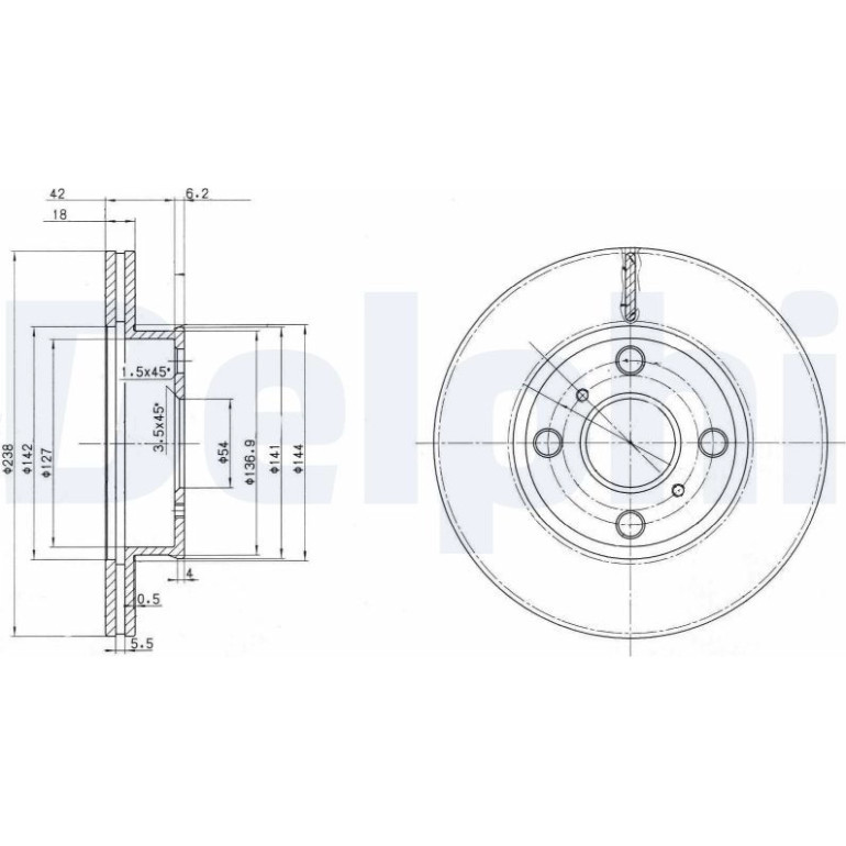 Bremsscheibe BG2424C Bremsscheibe BG2424C