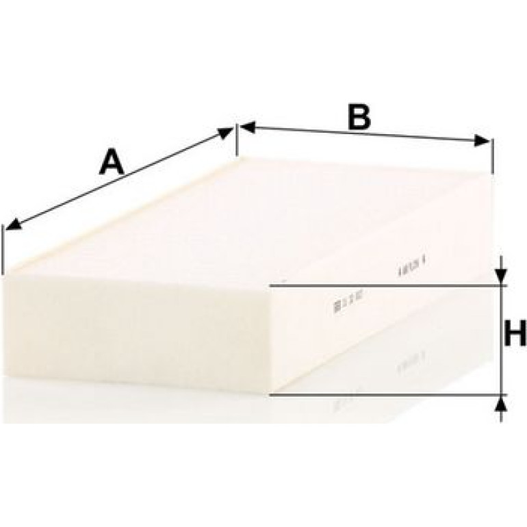 MANN-FILTER CU 32 003 Innenraumfilter, Partikelfilter MANN-FILTER CU 32 003 Innenraumfilter, Partikelfilter