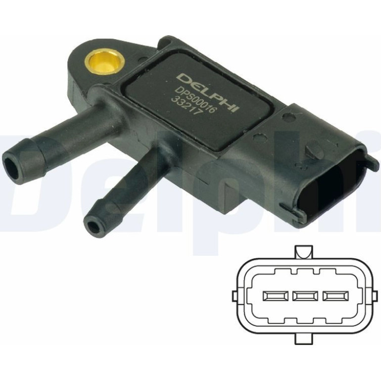 Sensor, Abgasdruck DPS00016
