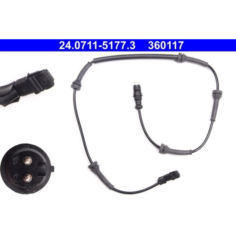 Sensor, Raddrehzahl 24.0711-5177.3 Sensor, Raddrehzahl 24.0711-5177.3