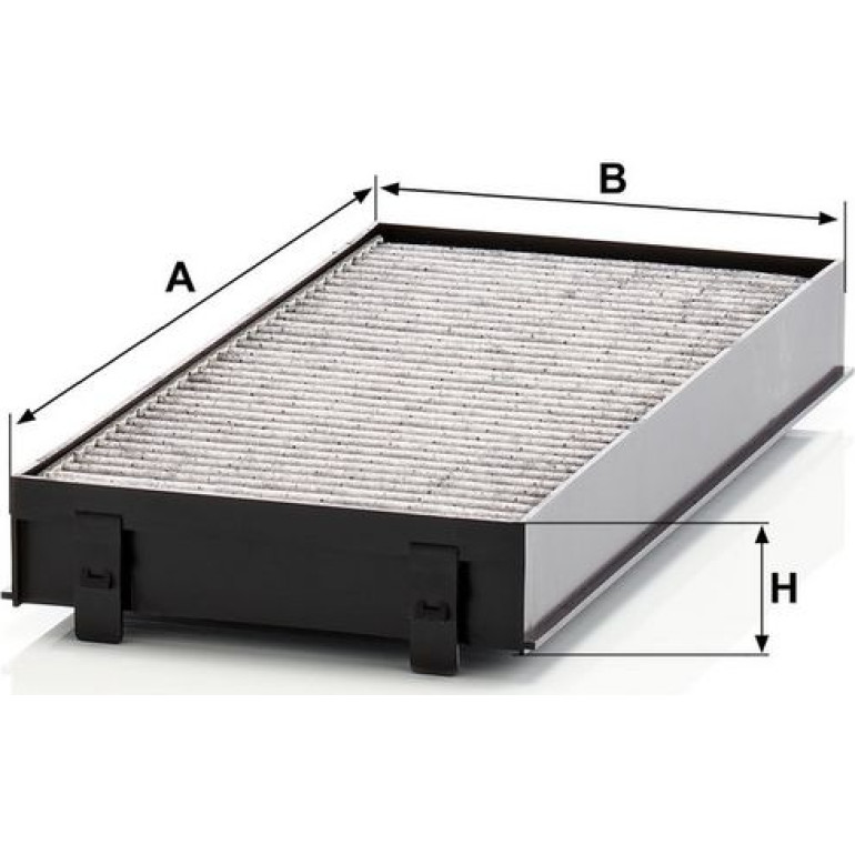 MANN-FILTER CUK 2941-2 Innenraumfilter, Aktivkohlefilter MANN-FILTER CUK 2941-2 Innenraumfilter, Aktivkohlefilter