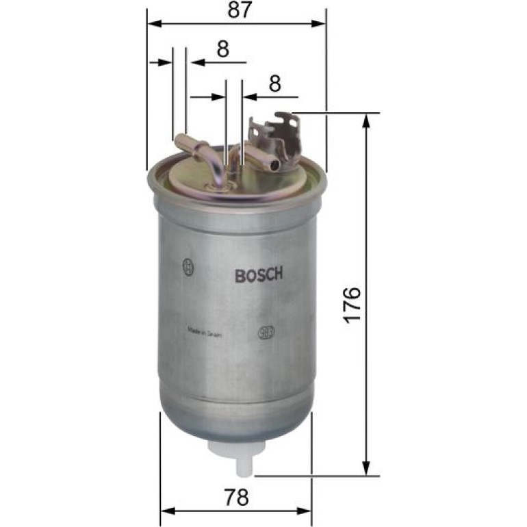 Kraftstofffilter 0 450 906 267 Kraftstofffilter 0 450 906 267