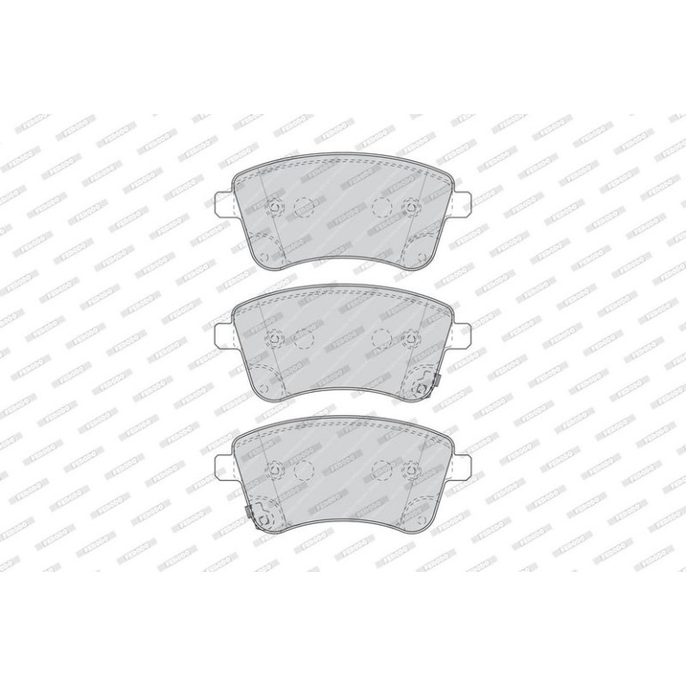 Bremsbelagsatz, Scheibenbremse FDB4339 Bremsbelagsatz, Scheibenbremse FDB4339