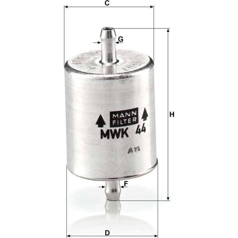 Kraftstofffilter MWK 44 Kraftstofffilter MWK 44