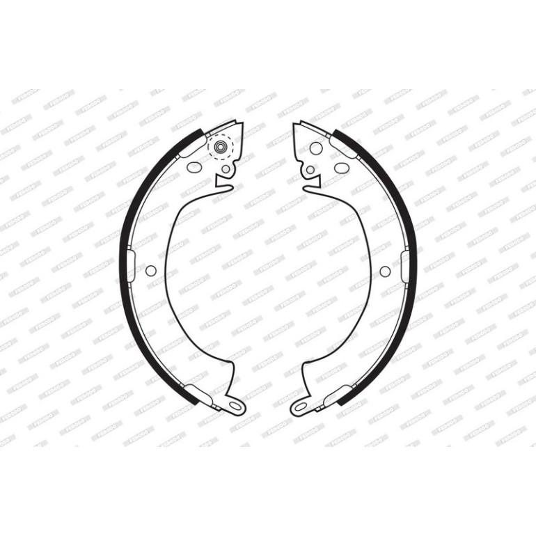 Bremsbackensatz FSB249 Bremsbackensatz FSB249