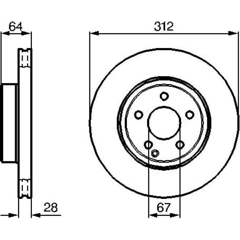Bremsscheibe 0 986 479 040 Bremsscheibe 0 986 479 040
