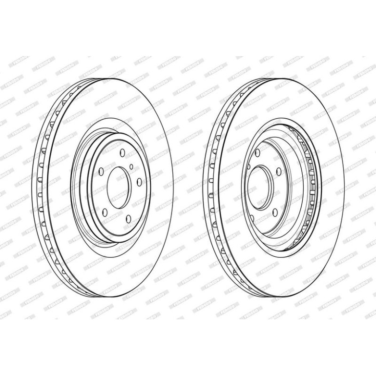 Bremsscheibe DDF2430C-1