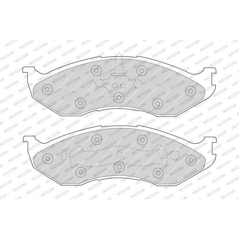 Bremsbelagsatz, Scheibenbremse FDB929 Bremsbelagsatz, Scheibenbremse FDB929