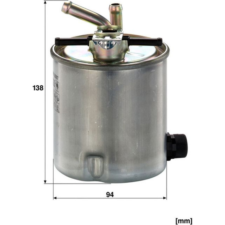 Kraftstofffilter WK 9067