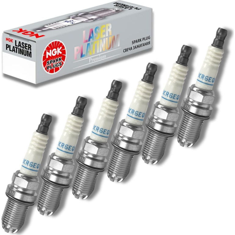 6x NGK 3199 Zündkerze BKR6EQUP 6x NGK 3199 Zündkerze BKR6EQUP