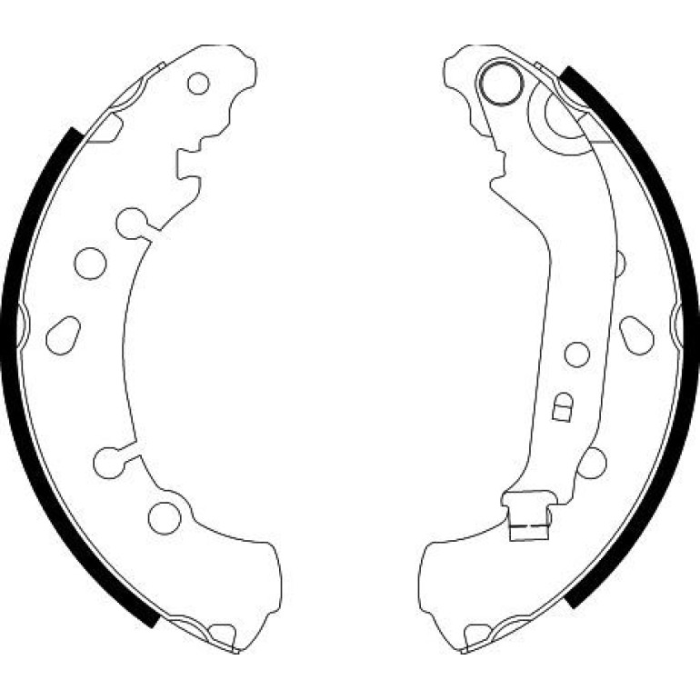 Bremsbackensatz 8DB 355 000-471 Bremsbackensatz 8DB 355 000-471