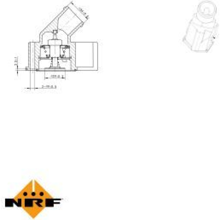 Thermostat, Kühlmittel 725115 Thermostat, Kühlmittel 725115