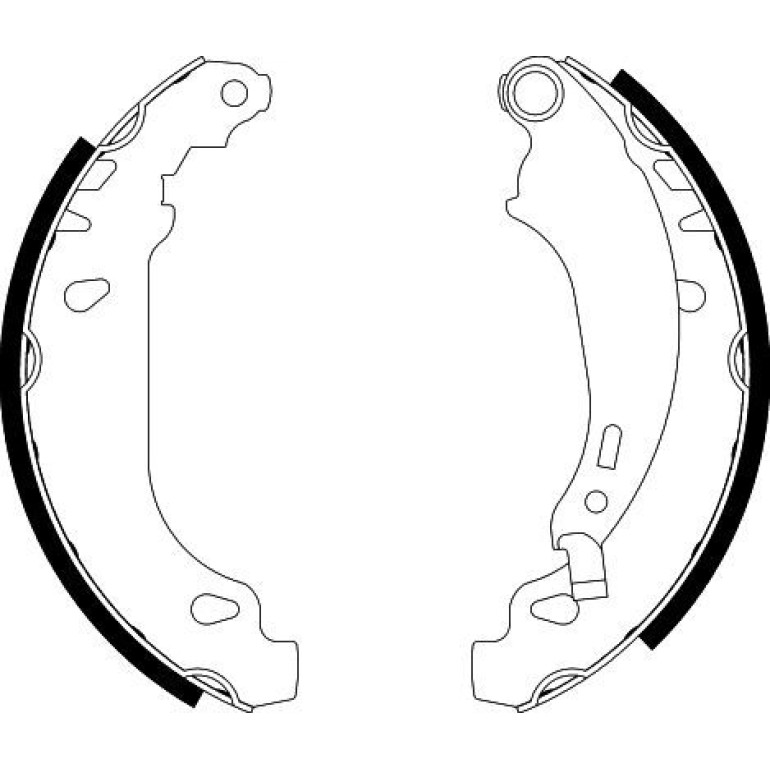 Bremsbackensatz 8DB 355 002-261