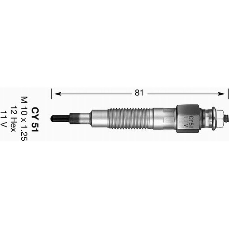 NGK 2696 Glühkerze