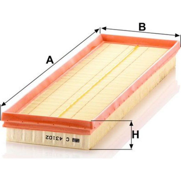 MANN-FILTER C 43 102 Luftfilter MANN-FILTER C 43 102 Luftfilter