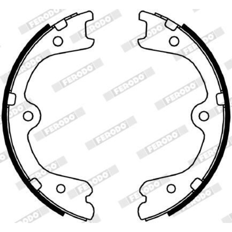 Bremsbackensatz, Feststellbremse FSB4054 Bremsbackensatz, Feststellbremse FSB4054