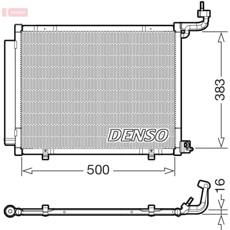 Kondensator, Klimaanlage DCN10058 Kondensator, Klimaanlage DCN10058