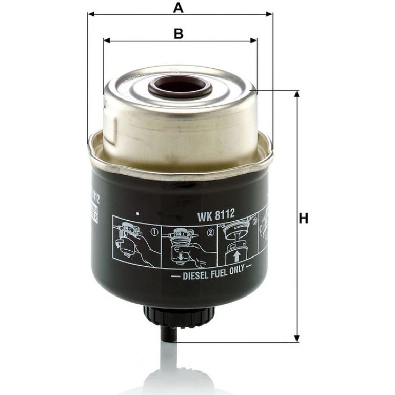 Kraftstofffilter WK 8112 Kraftstofffilter WK 8112