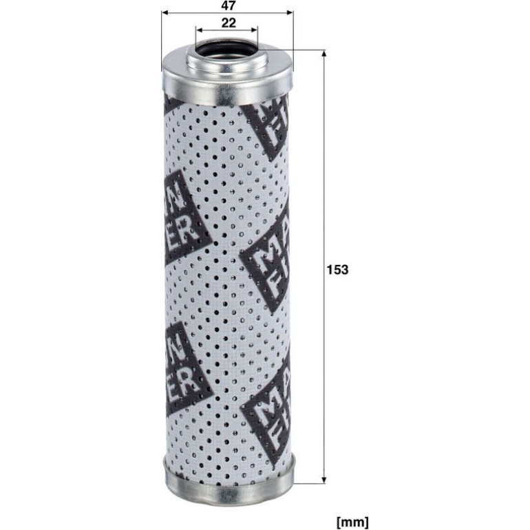 Filter, Arbeitshydraulik HD 512/2