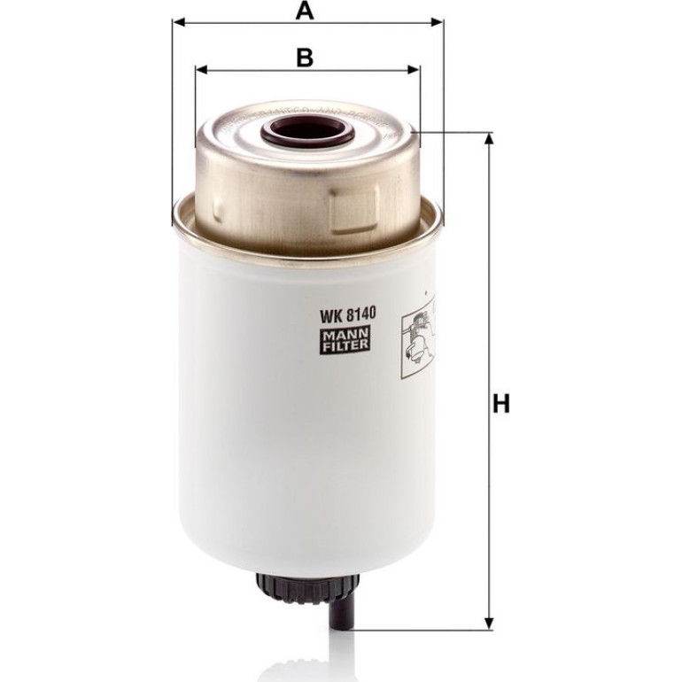 Kraftstofffilter WK 8140 Kraftstofffilter WK 8140