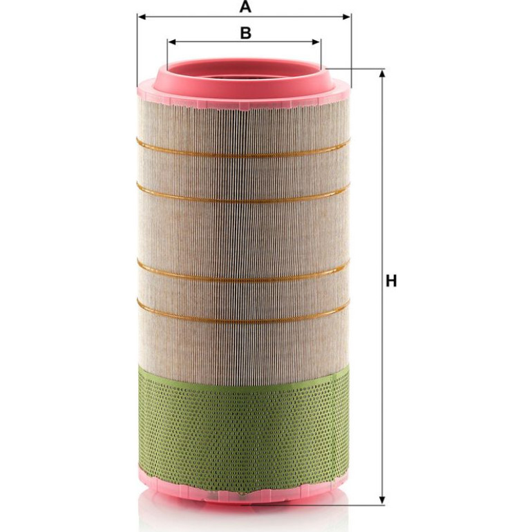 MANN-FILTER C 28 1275 Sekundärluftfilter MANN-FILTER C 28 1275 Sekundärluftfilter