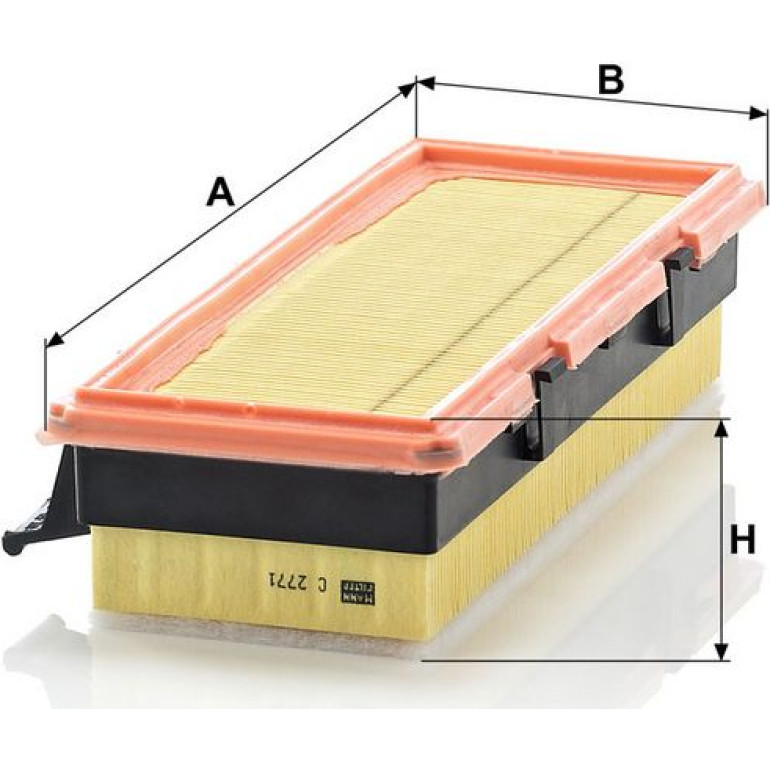 MANN-FILTER C 2771 Luftfilter MANN-FILTER C 2771 Luftfilter