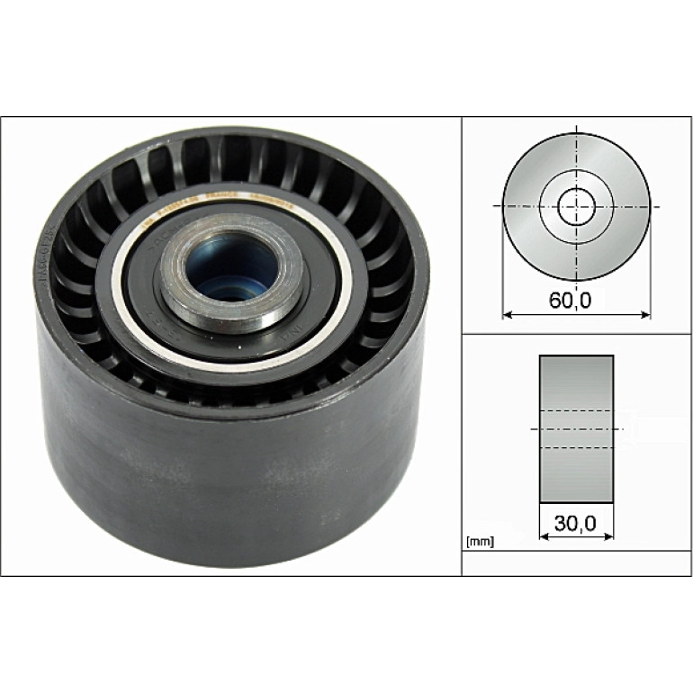 Umlenk-/Führungsrolle, Zahnriemen 532 0395 10 Umlenk-/Führungsrolle, Zahnriemen 532 0395 10