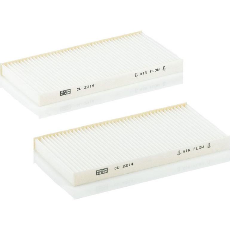 MANN-FILTER CU 2214-2 Innenraumfilter, Partikelfilter