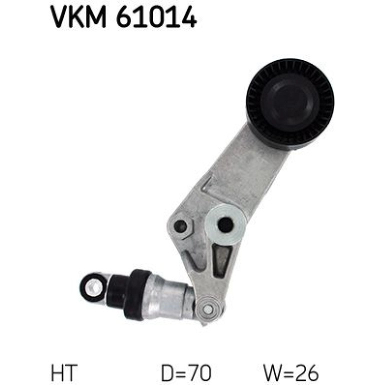 Spannrolle, Keilrippenriemen VKM 61014