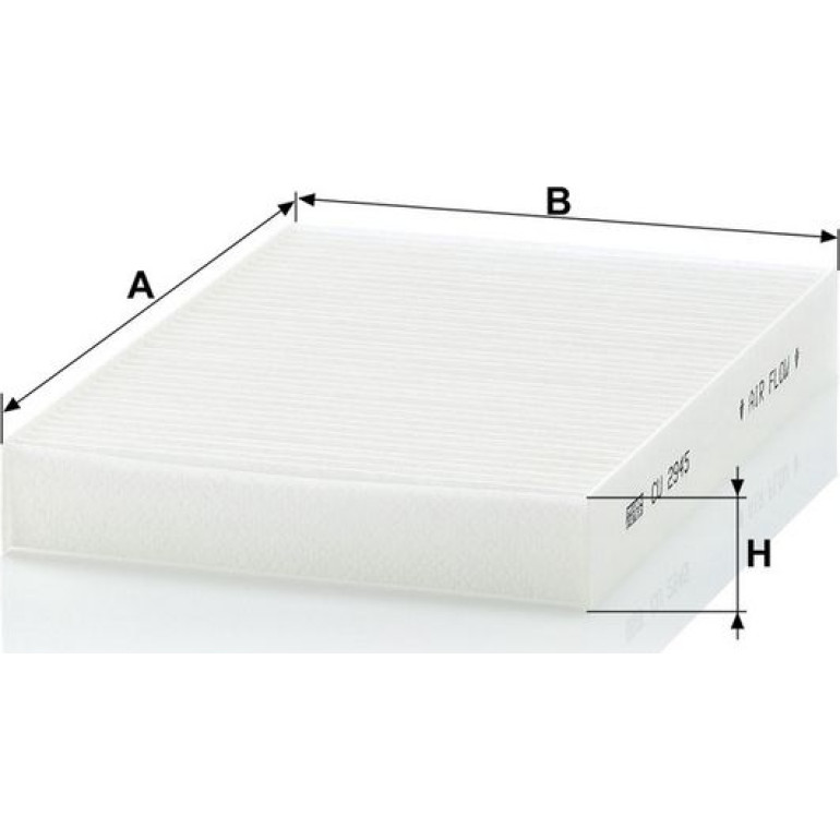 MANN-FILTER CU 2945 Innenraumfilter, Partikelfilter MANN-FILTER CU 2945 Innenraumfilter, Partikelfilter